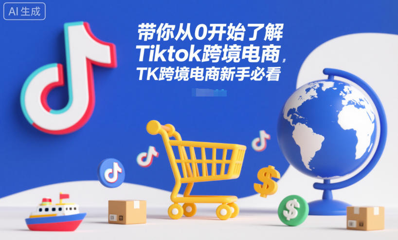 带你从0开始了解Tiktok跨境电商,TK跨境电商新手必看-创新社-资源网-最新项目分享网站