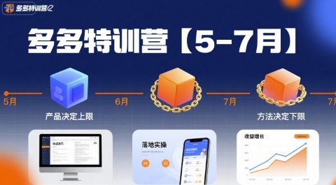 多多特训营【5-7月】产品决定上限，方法决定下限，各种玩法技巧落地实操-创新社-资源网-最新项目分享网站