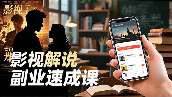Tk影视解说副业速成课,软件安装、全流程实操、爆款预设,新手两周变现-创新社-资源网-最新项目分享网站