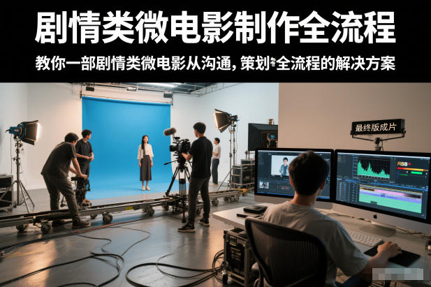 剧情类微电影制作全流程,教你一部剧情类微电影从沟通,策划到拍摄制作全流程的解决方案-创新社-资源网-最新项目分享网站