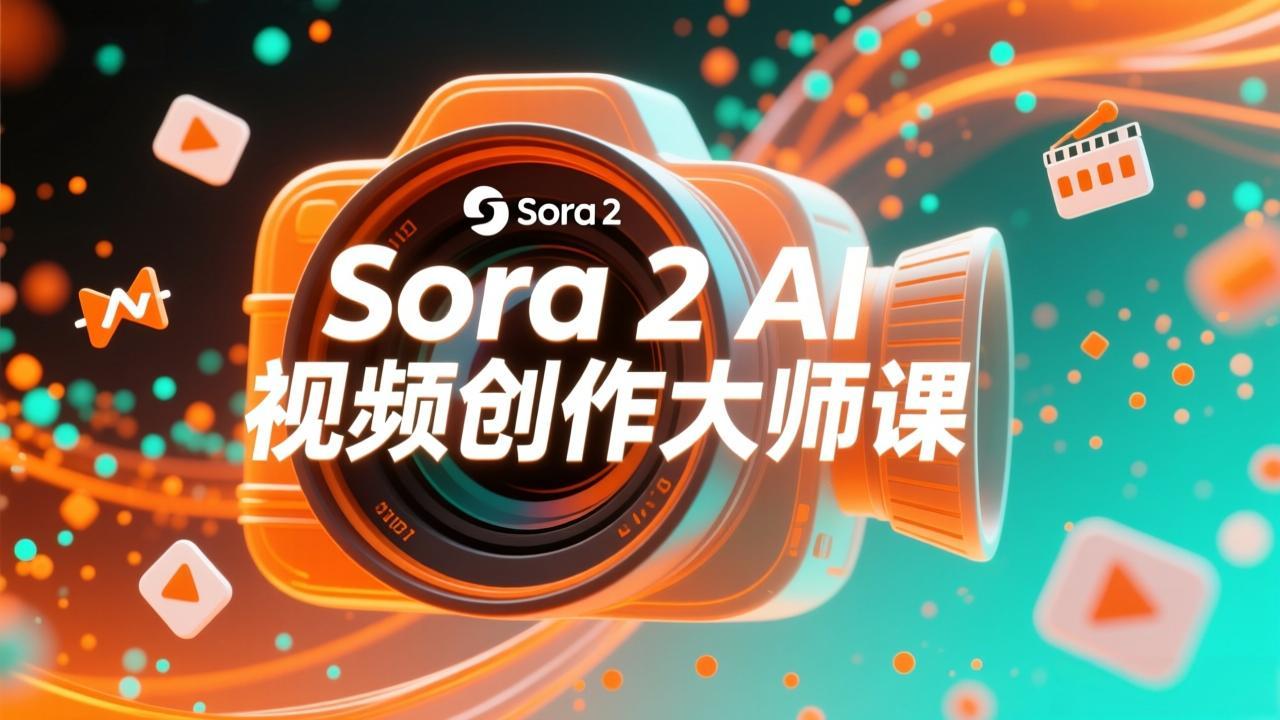 如何利用Sora 2创建流行AI人工智能视频大师班教程：掌握创作全流程，产出百万播放内容-创新社-资源网-最新项目分享网站