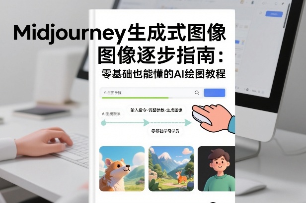 Midjourney生成式图像逐步指南：零基础也能懂的AI绘图教程-创新社-资源网-最新项目分享网站