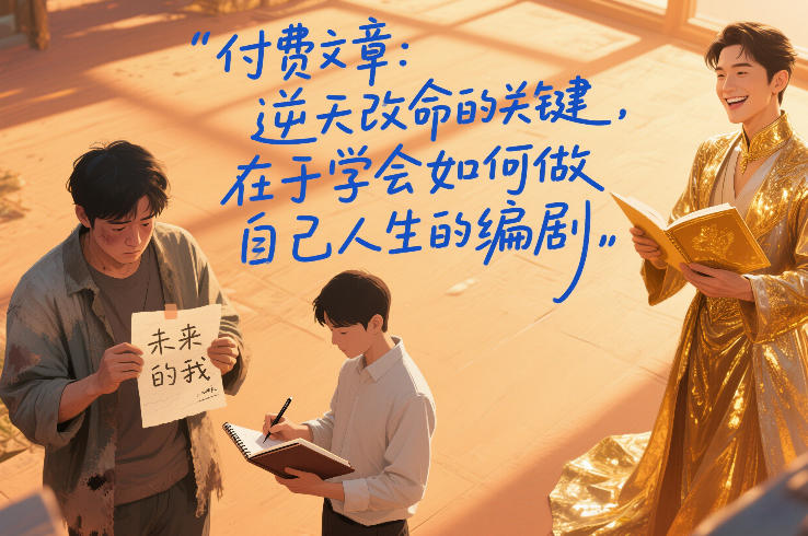 付费文章：逆天改命的关键，在于学会如何做自己人生的编剧-创新社-资源网-最新项目分享网站