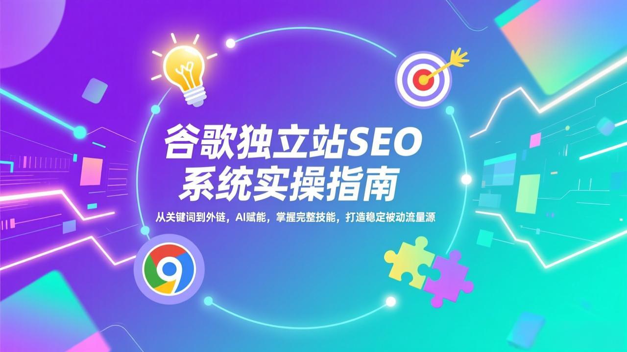 谷歌独立站SEO系统实操(更新-创新社-资源网-最新项目分享网站