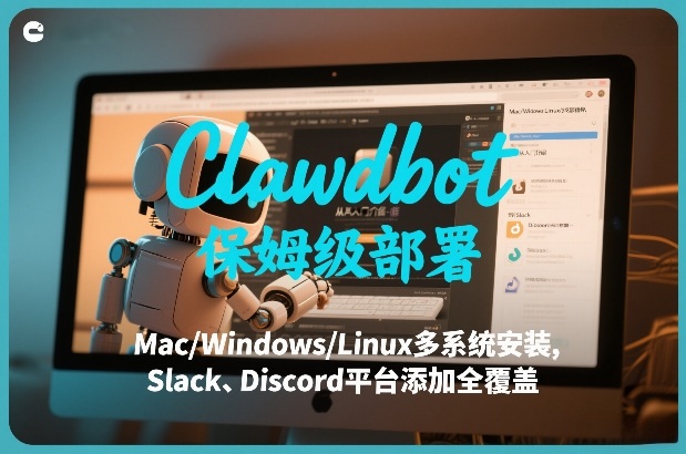 Clawdbot保姆级部署，从入门介绍、Mac/Windows/Linux多系统安装，到Slack、Discord平台添加全覆盖-创新社-资源网-最新项目分享网站