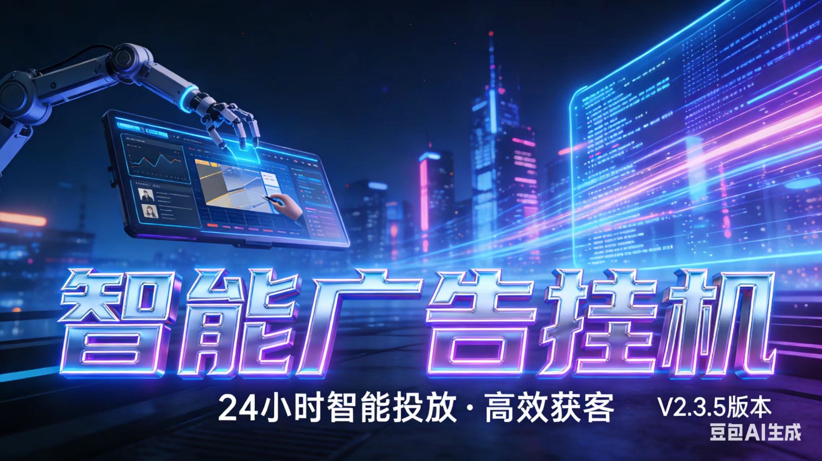 AI 广告云挂机 · 全域流量变现平台-创新社-资源网-最新项目分享网站