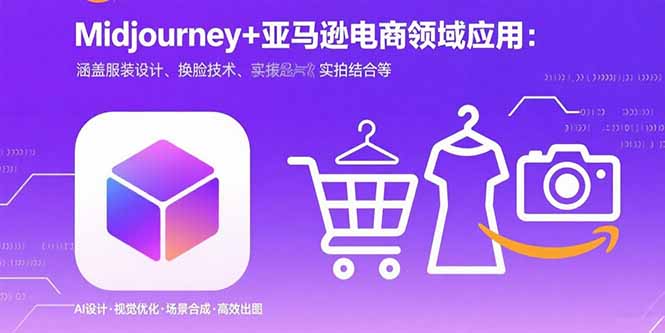 Midjourney+电商领域商业应用：涵盖服装设计、换脸技术、实拍结合等-创新社-资源网-最新项目分享网站