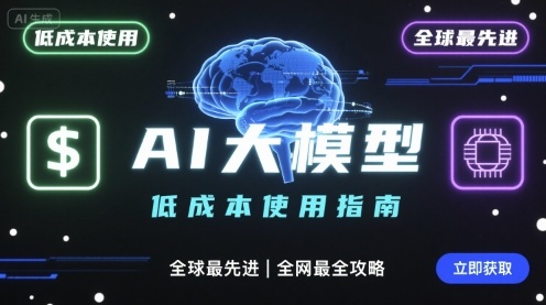 如何低成本使用全球最先进AI大模型，全网最全指南-创新社-资源网-最新项目分享网站