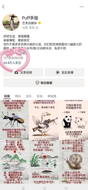 Puff手绘视频号分成项目，三天过分成计划，简单易上手，适合新手-创新社-资源网-最新项目分享网站