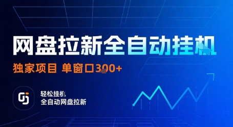 网盘拉新全自动挂G，独家技术，操作简单，自动完成拉新任务，单窗口3张【揭秘】-创新社-资源网-最新项目分享网站