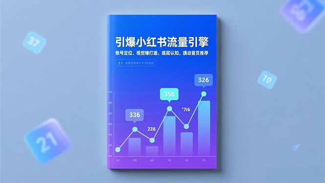 引爆小红书流量引擎,账号定位、视觉锤打造、底层认知,撬动首页推荐-创新社-资源网-最新项目分享网站