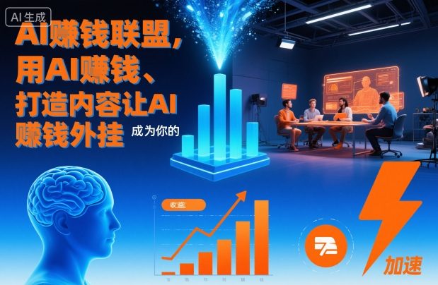 AI賺钱联盟,用AI賺钱、打造内容让AI成为你的賺钱外挂-创新社-资源网-最新项目分享网站