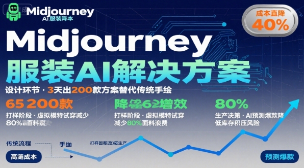 AI在服装领域的运用，使用midjourney做服装辅助企业降低成本-创新社-资源网-最新项目分享网站