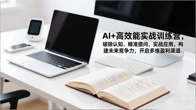AI+高效能实战训练营,破除认知、精准提问、实战应用,构建未来竞争力,开启多维盈利渠道-创新社-资源网-最新项目分享网站