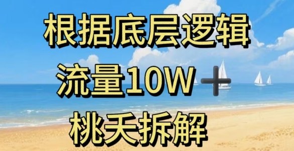 据底层逻辑,流量10W+,以安全知识科普为例-创新社-资源网-最新项目分享网站