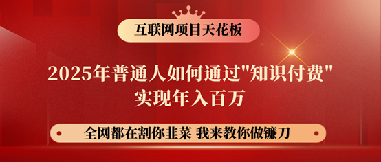 镰刀训练营超级IP合伙人，25年普通人如何通过“知识付费”年入百万！-创新社-资源网-最新项目分享网站