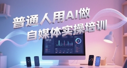 普通一个人用AI做自媒体，助你轻松开启AI自媒体创作之路-创新社-资源网-最新项目分享网站
