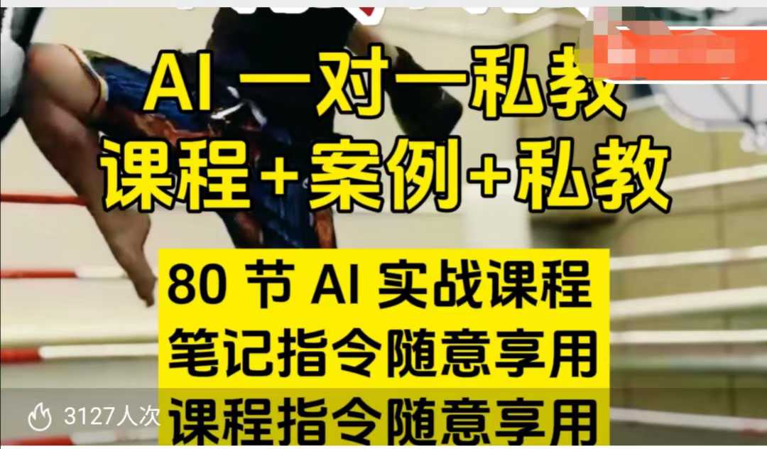 AI指令实战课，课程+案例，80节AI实战课程，笔记指令随意享用，课程指令随意享用(更新7月)-创新社-资源网-最新项目分享网站