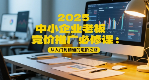 2025中小企业老板竞价推广必修课：从入门到精通的进阶之路-创新社-资源网-最新项目分享网站-