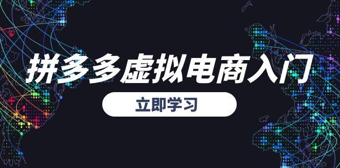 拼多多虚拟电商入门，精准选品方法论，无货源模式起盘技巧-创新社-资源网-最新项目分享网站